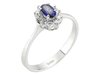 Entourage Saphir Diamant Ring Diamantring 14 Karat