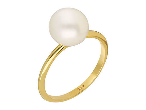 Modern Perle Ring