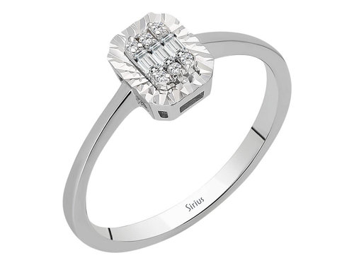 Baguette Diamant Trinity Ring