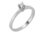E Farbe 0,10 Carat Diamant Solitär Ring