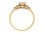 Insgesamt 0,32 Karat Diamant Prinzessin Solitär Ring