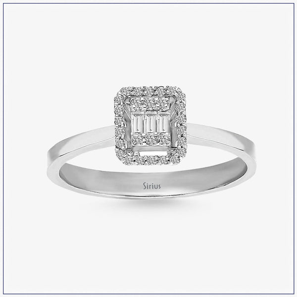 Baguette diamond ring