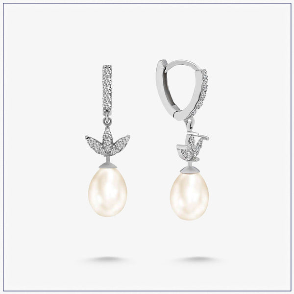 Pearl earrings