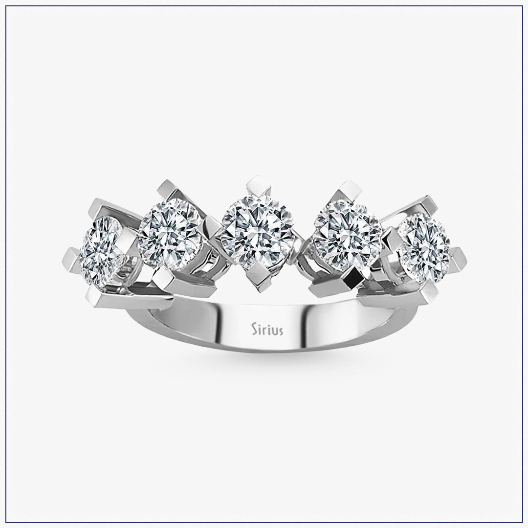 5 Diamanten Ringe