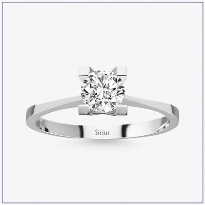 Diamant Solitär Ring