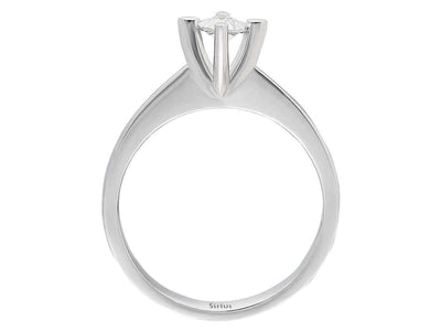 0.30 carat effect diamond solitaire ring