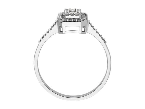 0,20 Karat Diamant Solyaris Ring - handgefertigter Diamantschmuck aus Feingold | Sirius Diamant