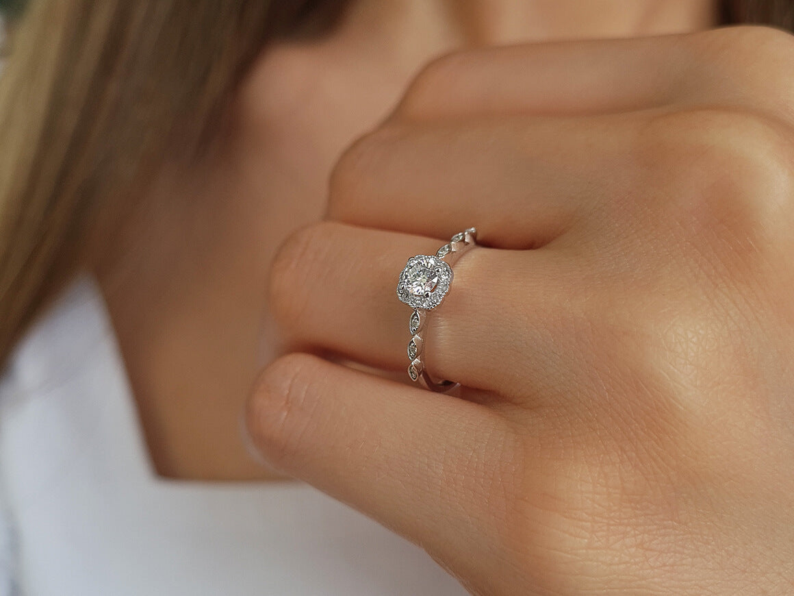 0.30 carat diamond calypso ring