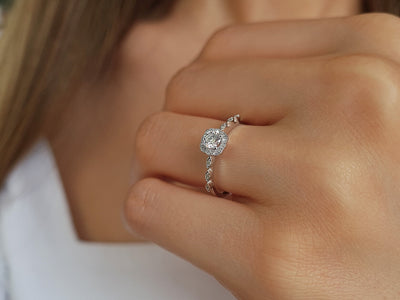 0.30 carat diamond calypso ring