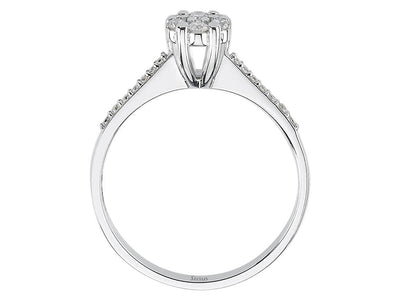 0.32 total carat diamond Iberia ring