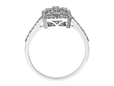0.38 carat diamond Lunaris ring