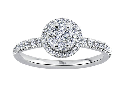 Anette ring with 0.45 carat diamonds