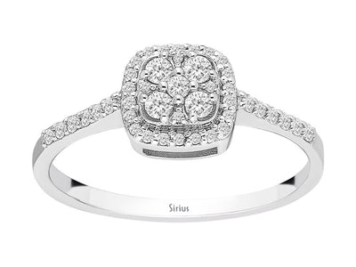 0.55 Total Carat Diamond Orientalis Ring