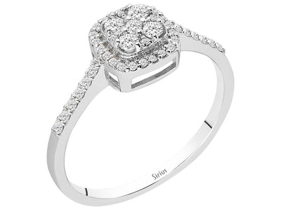 0.55 Total Carat Diamond Orientalis Ring