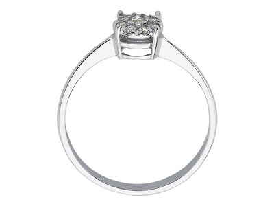 0.80 carat diamond ring in a solitaire look