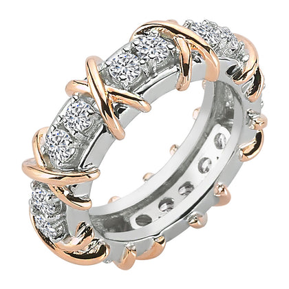 Alliance en diamants de 1,20 carat