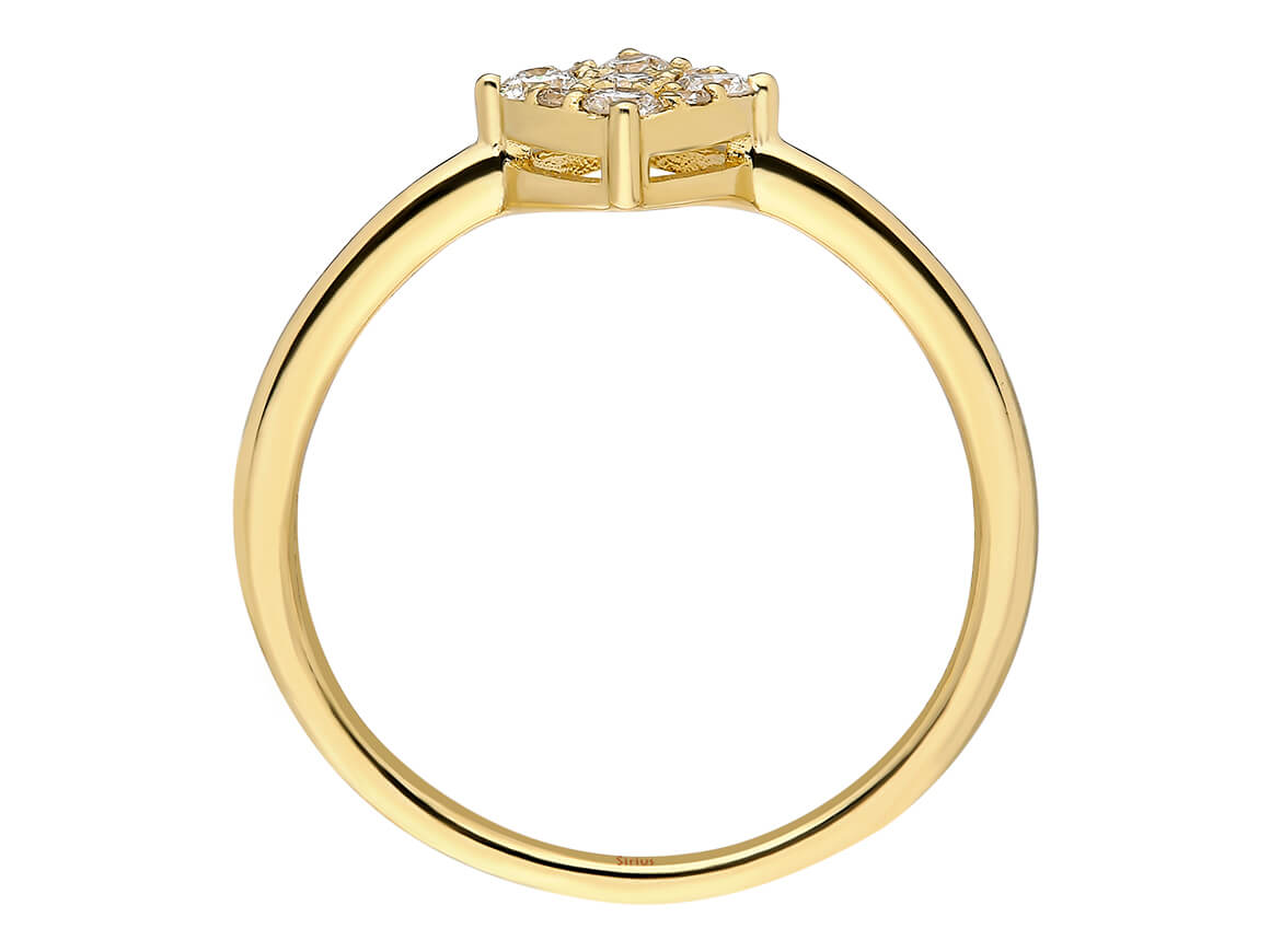 1.20 Carat Princess Diamond Effect Solitaire Ring