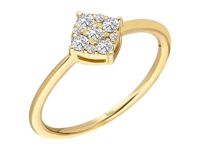 1.20 Carat Princess Diamond Effect Solitaire Ring
