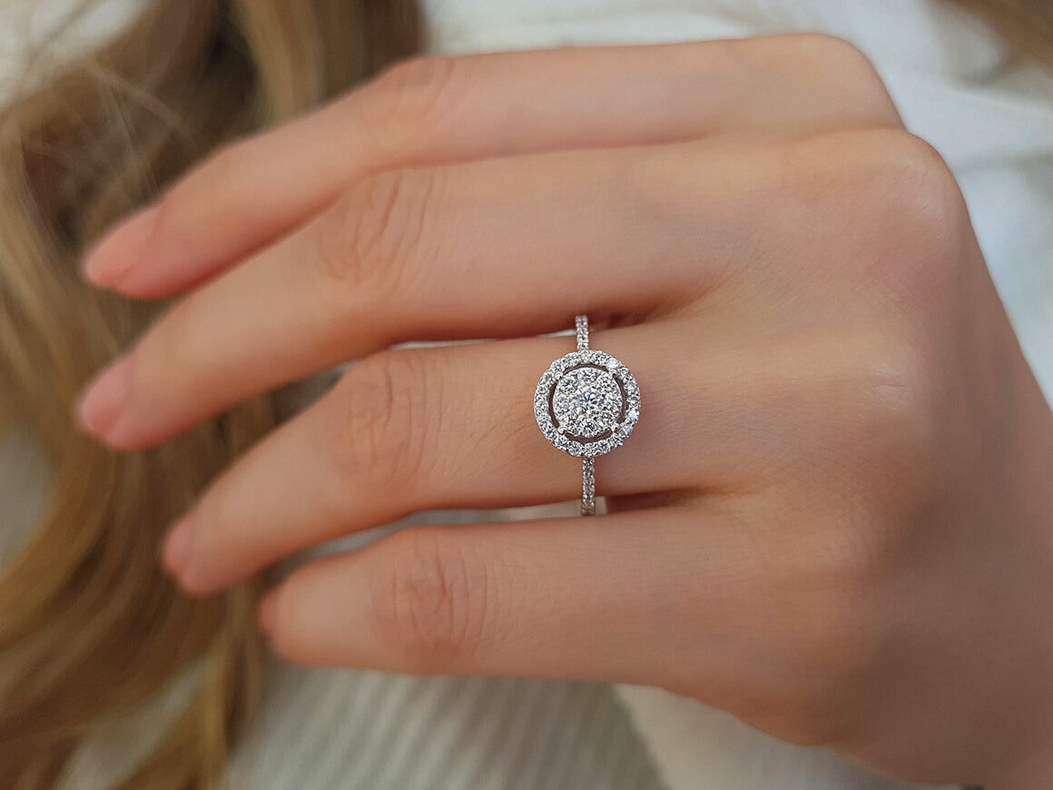 3.00 Carat Diamond Effect Solitaire Ring