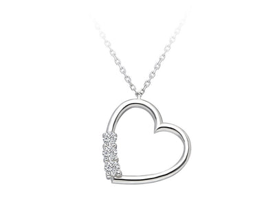 Collier cœur Diamond Tria