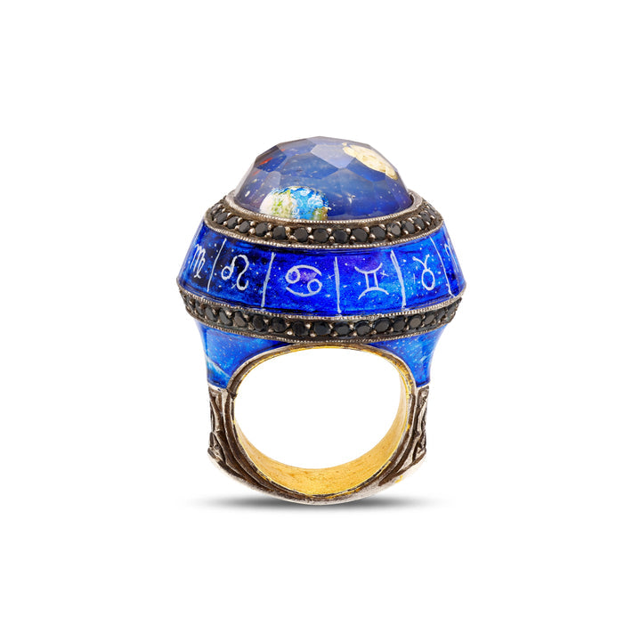 Chunky Zodiac Signet Ring