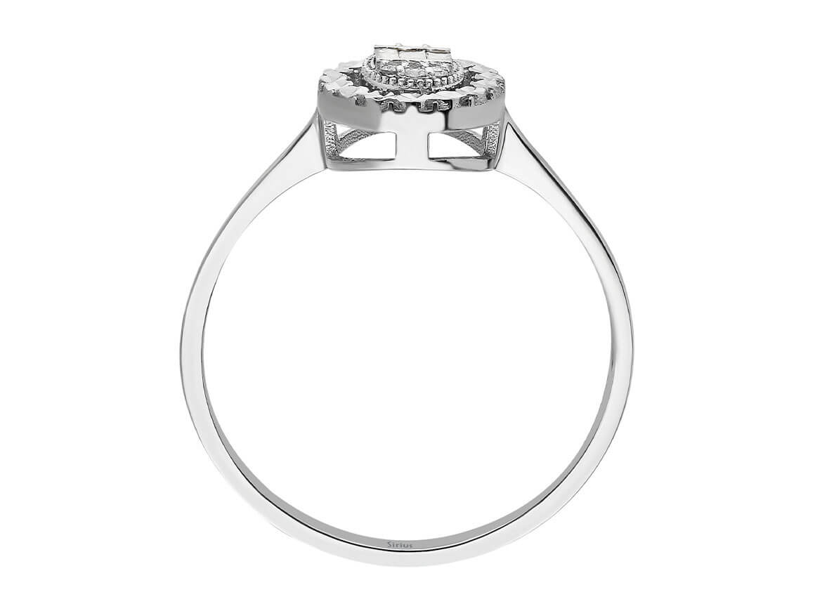 Diamant Anais Baguette Ring - handgefertigter Diamantschmuck aus Feingold | Sirius Diamant