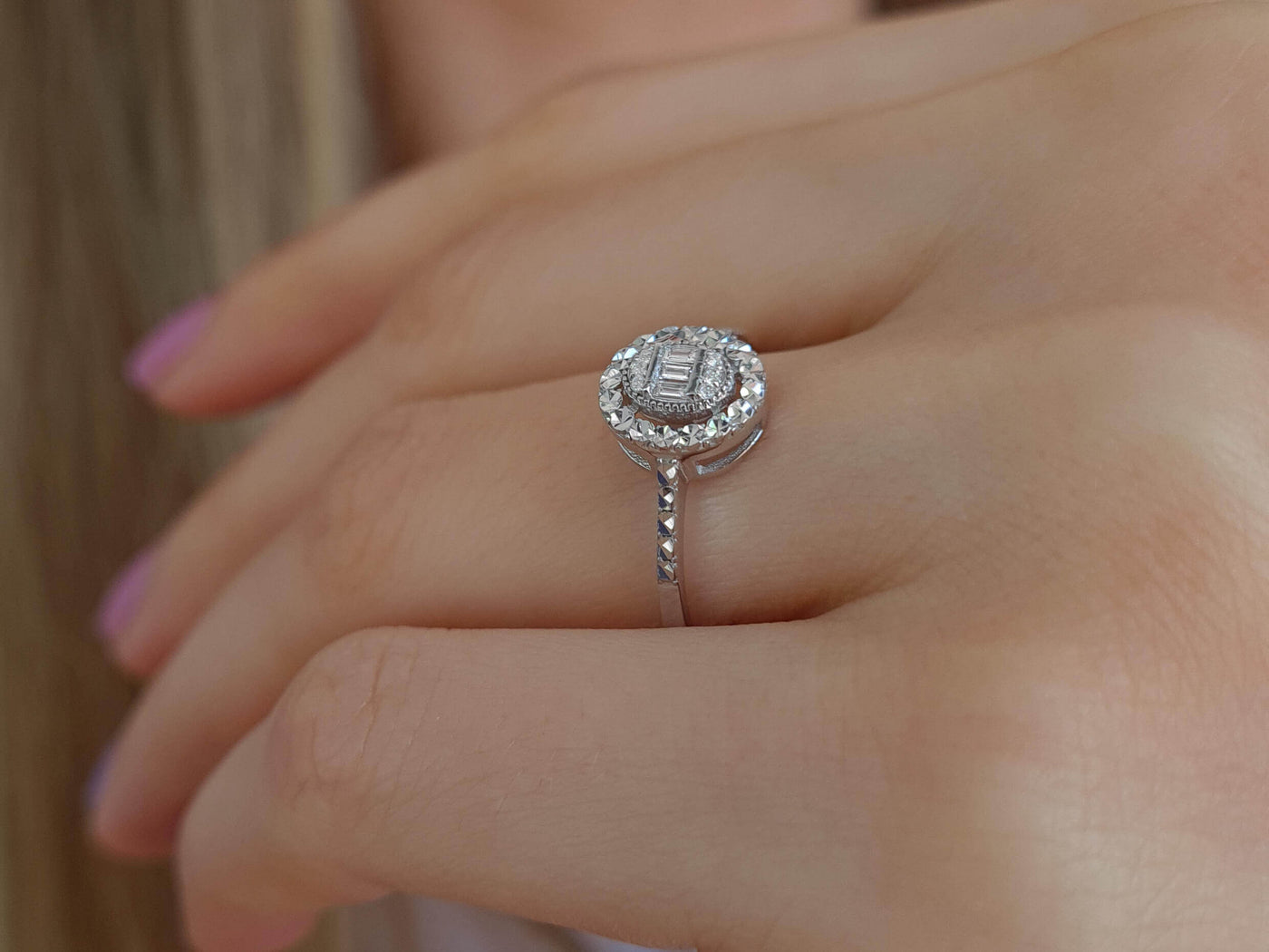 Bague Baguette Diamant Anaïs Belle 