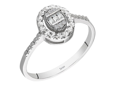 Bague Baguette Diamant Anaïs Belle 
