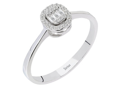 Baguette Diamond Babylon Ring