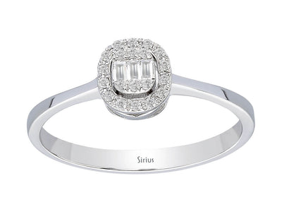 Baguette Diamond Babylon Ring