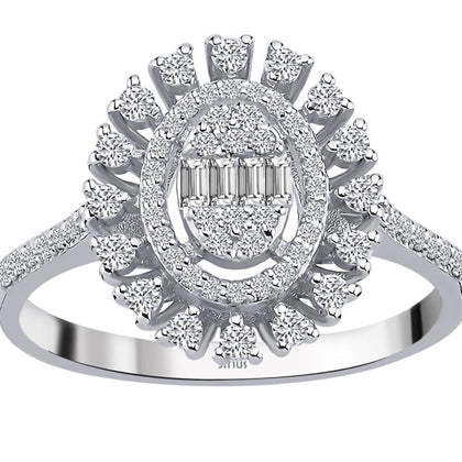 Baguette Diamond Helia Ring