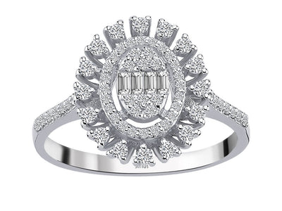 Baguette Diamond Helia Ring