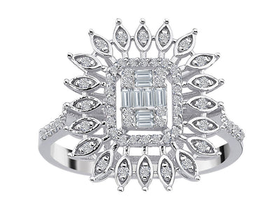 Baguette Diamond Ilaria Ring