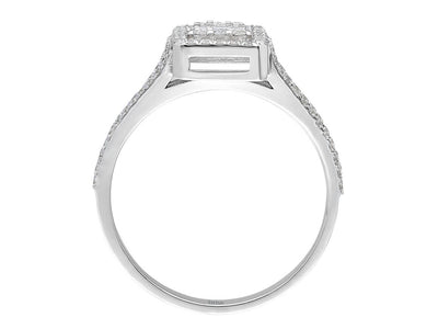 0.42 Carat Baguette Diamond Ring