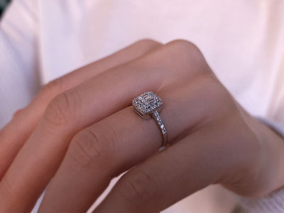 0.25 Carat Baguette Diamond Ring