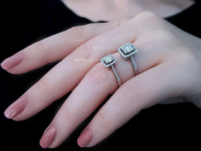 0.30 Carat Baguette Diamond Ring