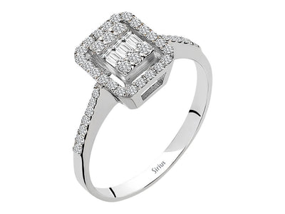 0.30 Carat Baguette Diamond Ring