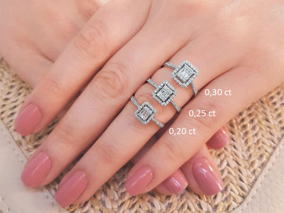 0.25 Carat Baguette Diamond Ring