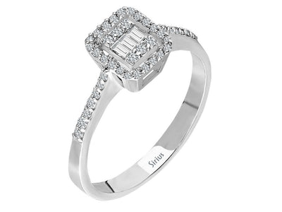 0.25 Carat Baguette Diamond Ring
