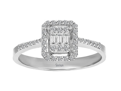 0.30 Carat Baguette Diamond Ring