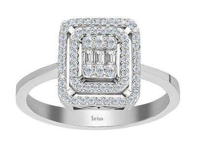 0.40 Carat Baguette Diamond Ring