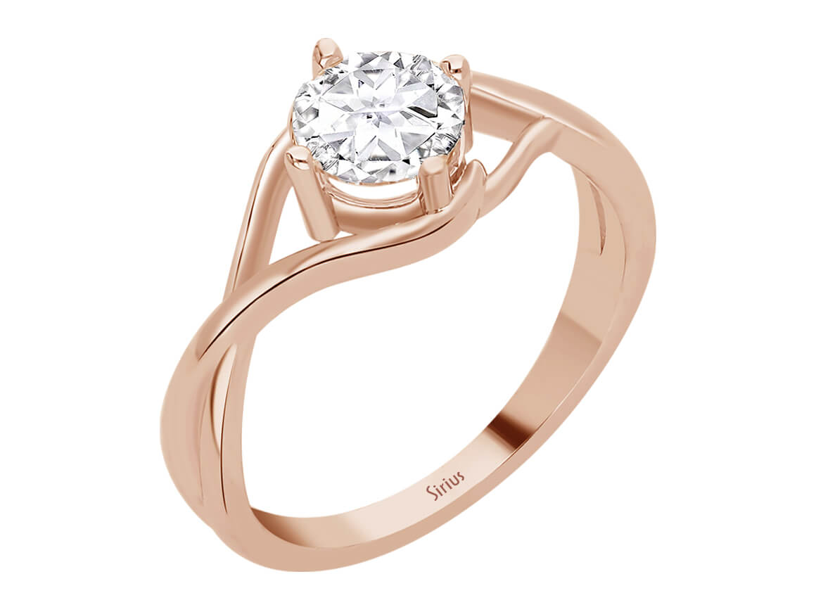 Weißer Topas-Moana-Ring - handgefertigter Diamantschmuck aus Feingold | Sirius Diamant