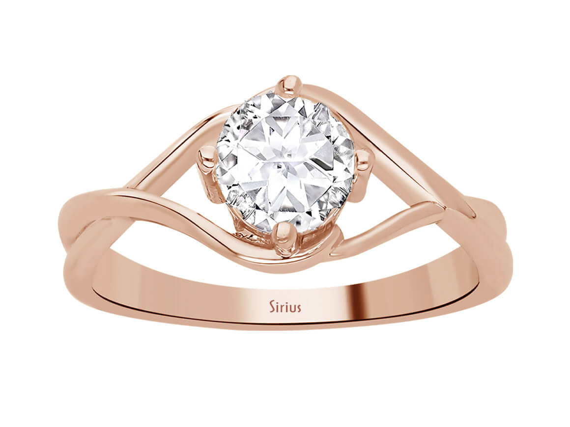 Weißer Topas-Moana-Ring - handgefertigter Diamantschmuck aus Feingold | Sirius Diamant