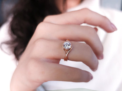 White Topaz Moana Ring