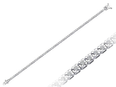 Coruscus Diamond Waterway Bracelet