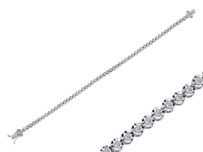 Daisy Diamond Waterway Bracelet