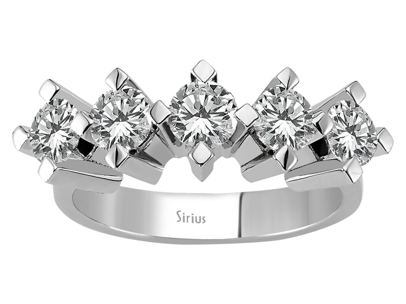 1.56 carat 5 diamond alliance