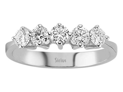 0.70 carat diamond 5 diamond ring alliance