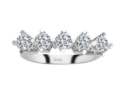 1.55 carat 5 diamond alliance
