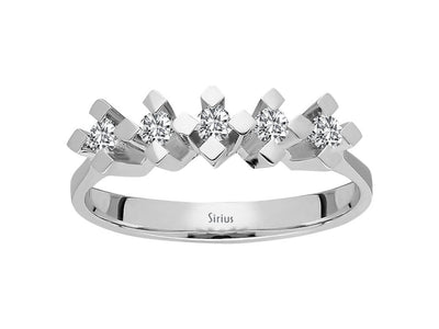 0.22 carat 5 diamond alliance